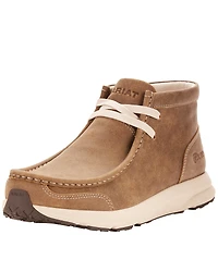 Ariat Women's Spitfire Brown Bomber Boots - Moc Toe