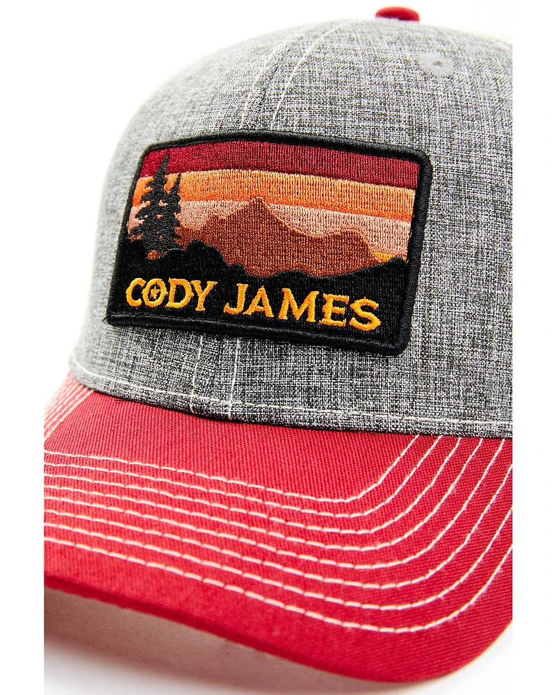 Cody James Men's Sunset Logo Patch Ball Cap