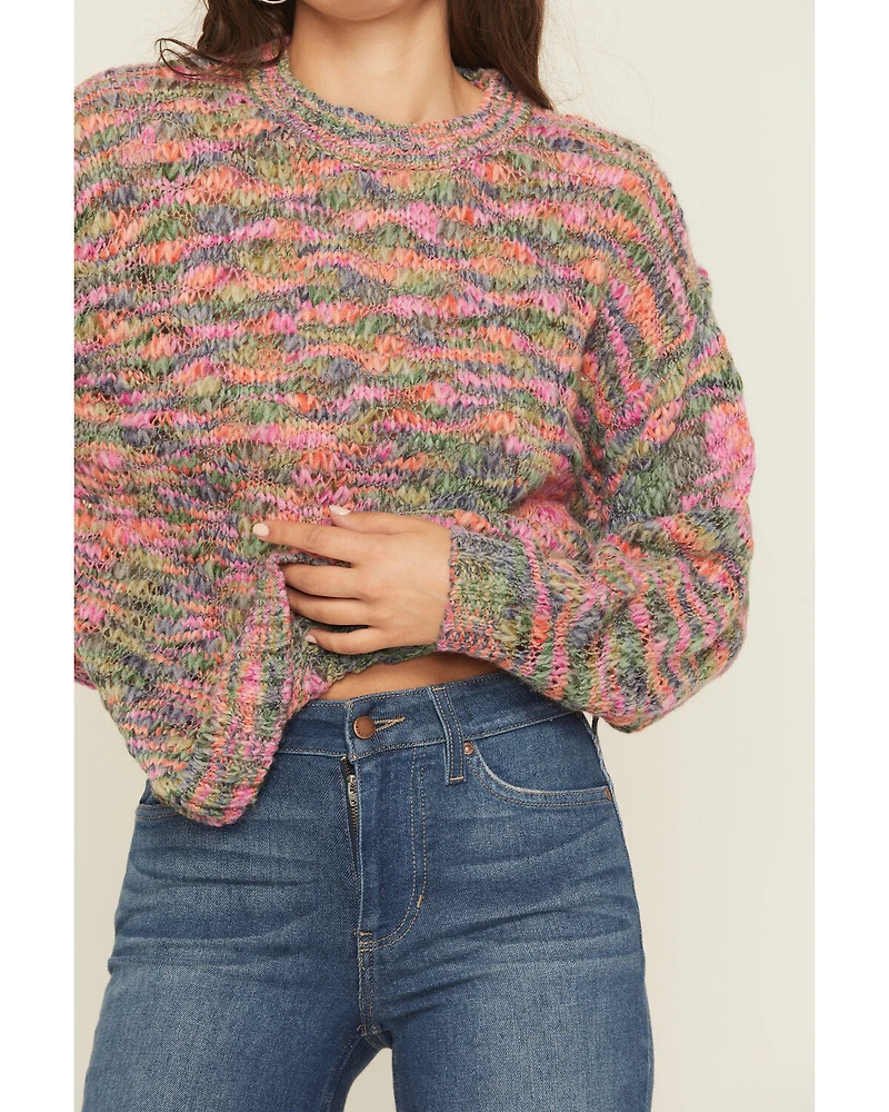 Cleo + Wolf Women's Oversized Pullover Sweater