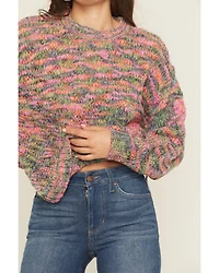 Cleo + Wolf Women's Oversized Pullover Sweater