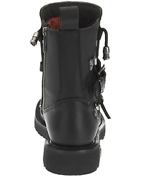 Harley Davidson Men's Distortion Skull Moto Boots - Round Toe