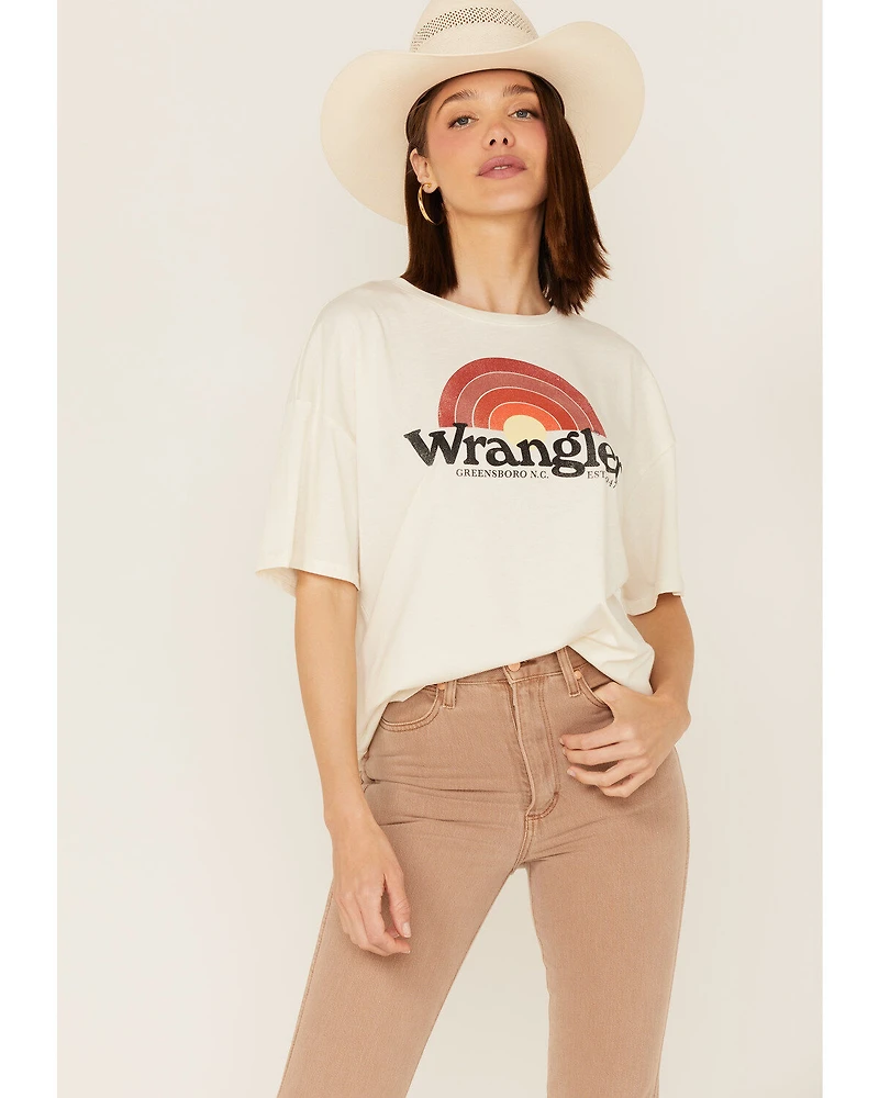 Wrangler Women's Logo Girlfriend Tee
