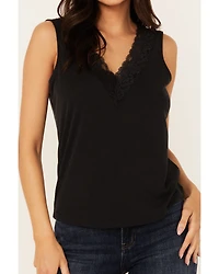 Idyllwind Women's Resha Lace Rib Knit Cami