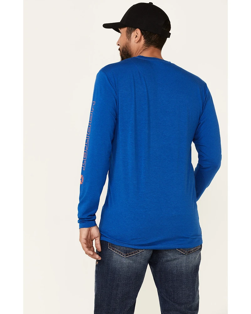 Hooey Men's Captain Logo Long Sleeve T-Shirt