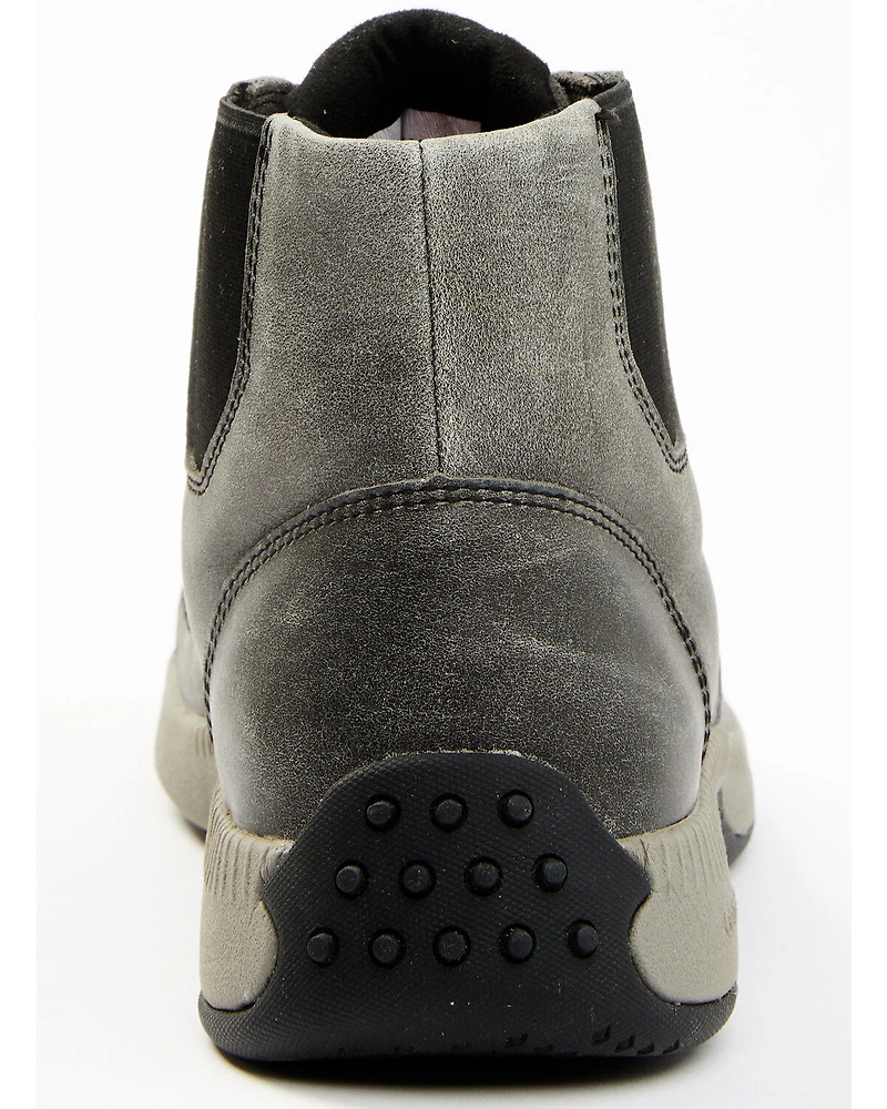 Cody James Men's Trusted Glacier Lace-Up Casual Chelsea Boots - Moc Toe