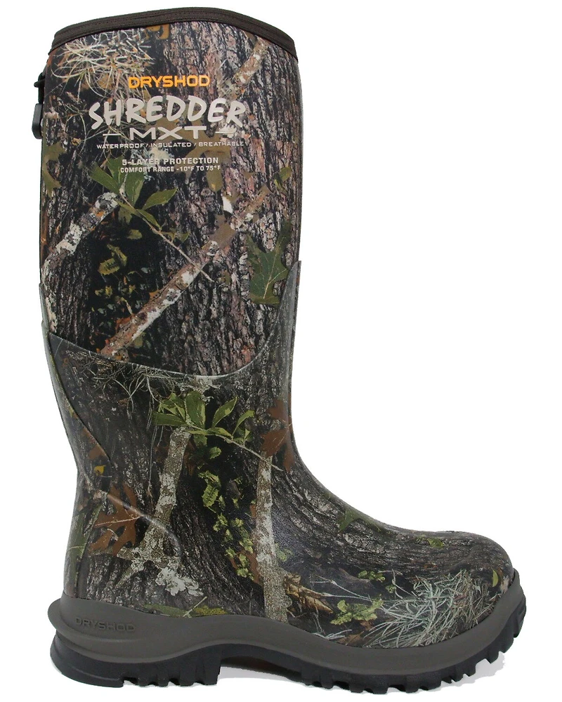 Dryshod Men's Shredder MXT Rubber Boots - Round Toe