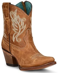 Corral Women's Embroidered Western Fashion Booties - Snip Toe