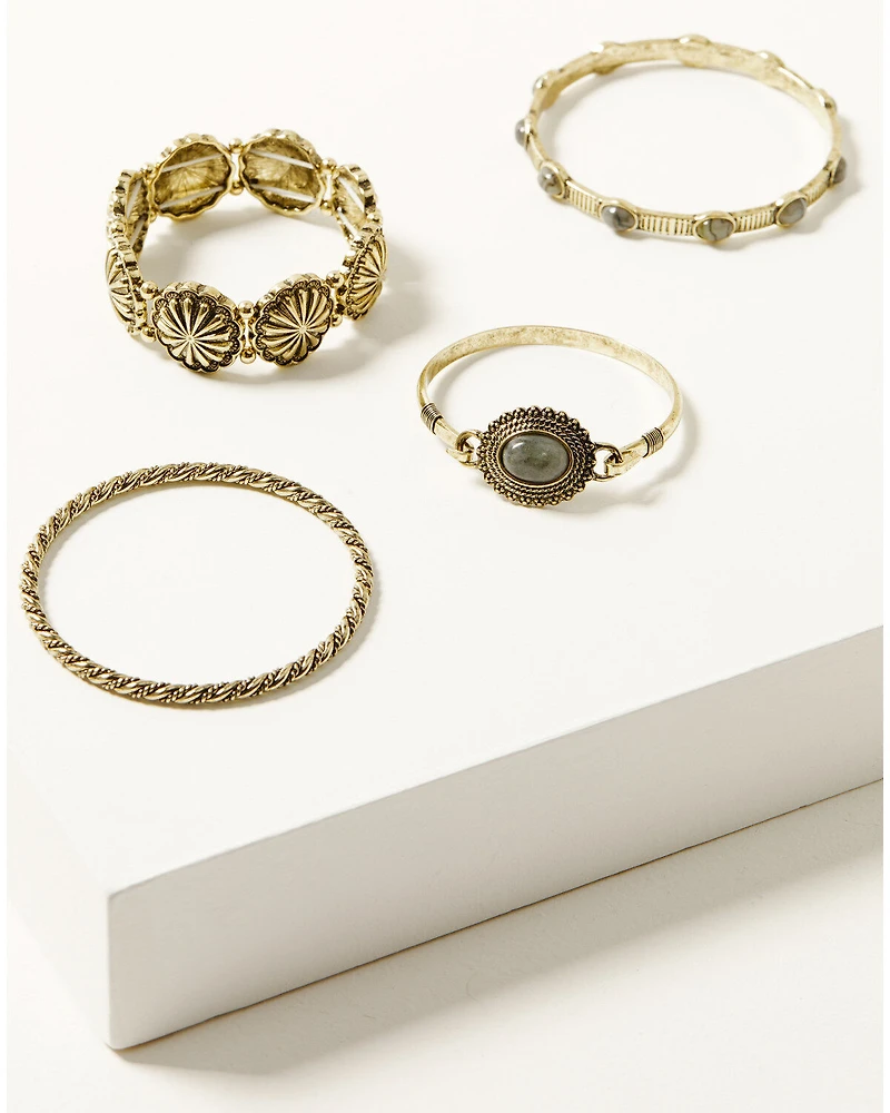 Shyanne Women's Soleil Bracelet Set - 4 Piece