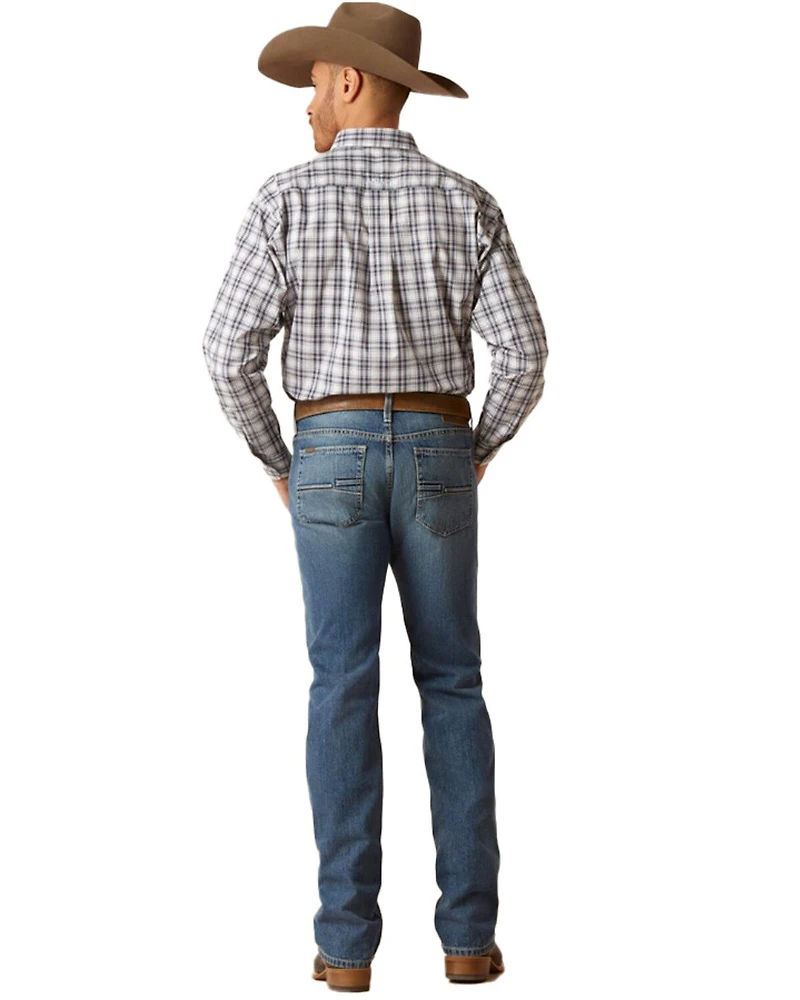 Ariat Men's M7 Ezra Medium Wash Slim Straight Denim Jeans