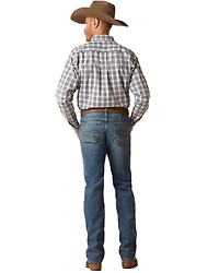 Ariat Men's M7 Ezra Medium Wash Slim Straight Denim Jeans