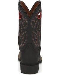 Justin Men's 11" Bowline Western Boots - Broad Square Toe
