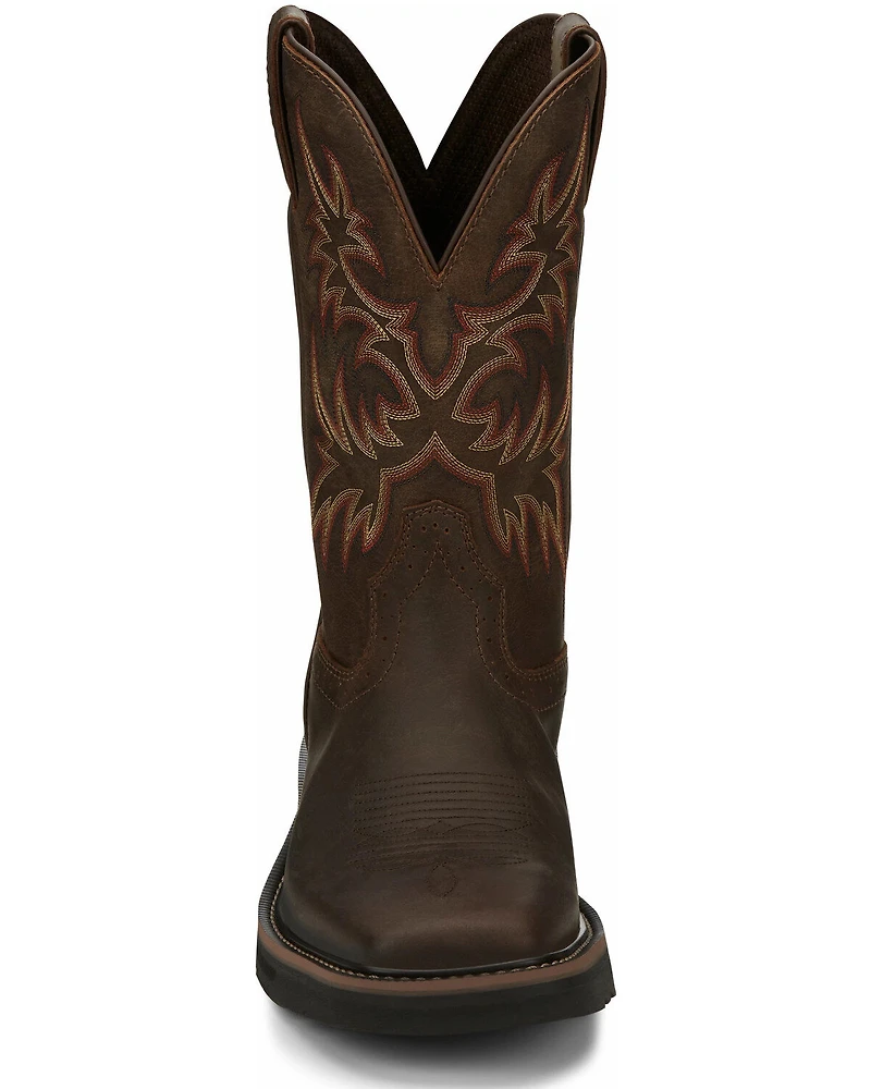 Justin Men's Driller Western Work Boots - Soft Toe
