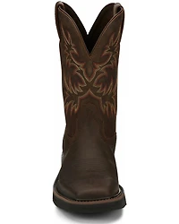Justin Men's Driller Western Work Boots - Soft Toe