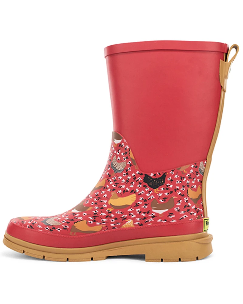 Western Chief Women's Golden Gals Mid Rain Boots