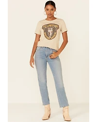 Paramount Network’s Yellowstone Women's Dutton Ranch Steerhead Graphic Short Sleeve Tee