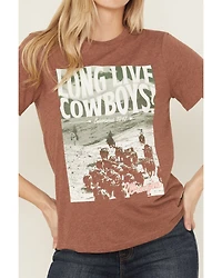 Wrangler Women's Long Live Short Sleeve Graphic Tee