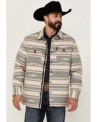 Cinch Men's Southwestern Jacquard Print Shirt Jacket