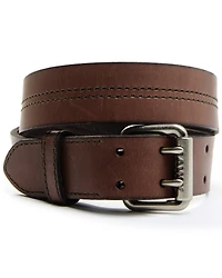 Hawx Men's Double Stitch Center Prong Belt