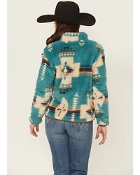 Ariat Women's Southwestern Print Berber Pullover
