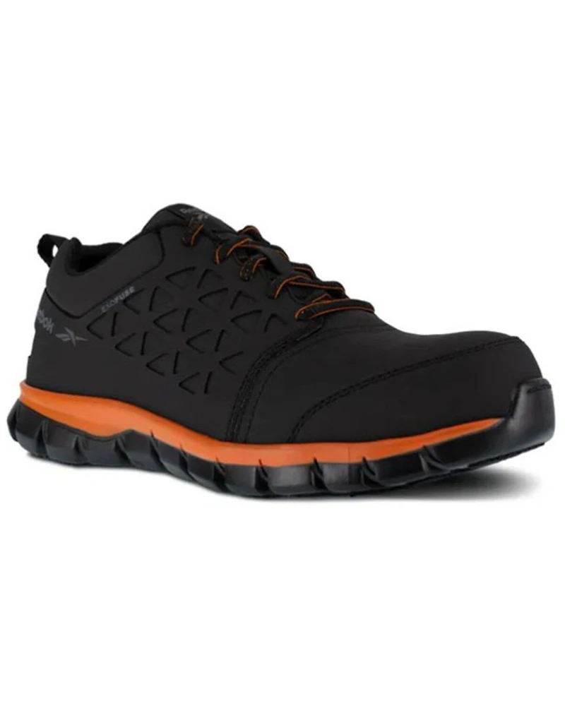 Reebok Men's Sublite Cushioned Work Shoes - Composite Toe