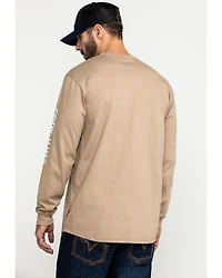 Cody James Men's FR Logo Long Sleeve Work T-Shirt - Tall