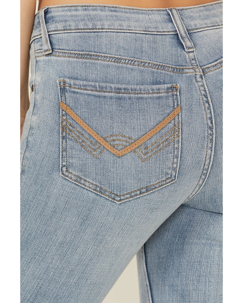 Idyllwind Women's Rebel Mid Rise Bootcut Super Stretch Denim Jeans