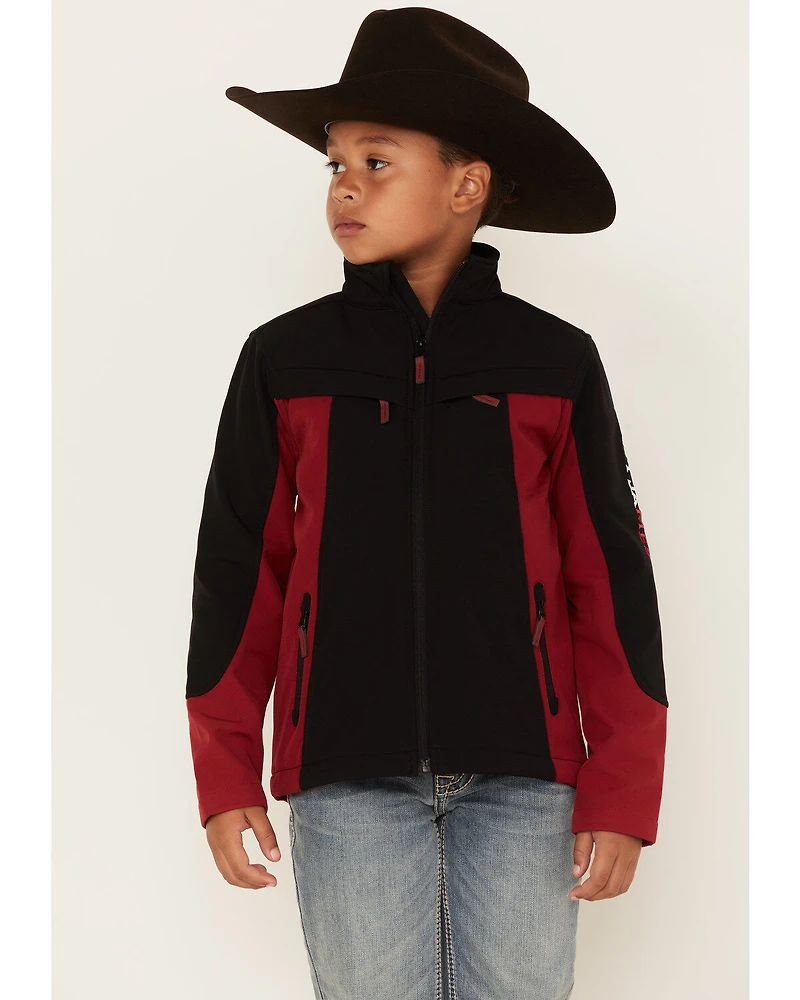 Cody James Boys' Color Block Softshell Jacket
