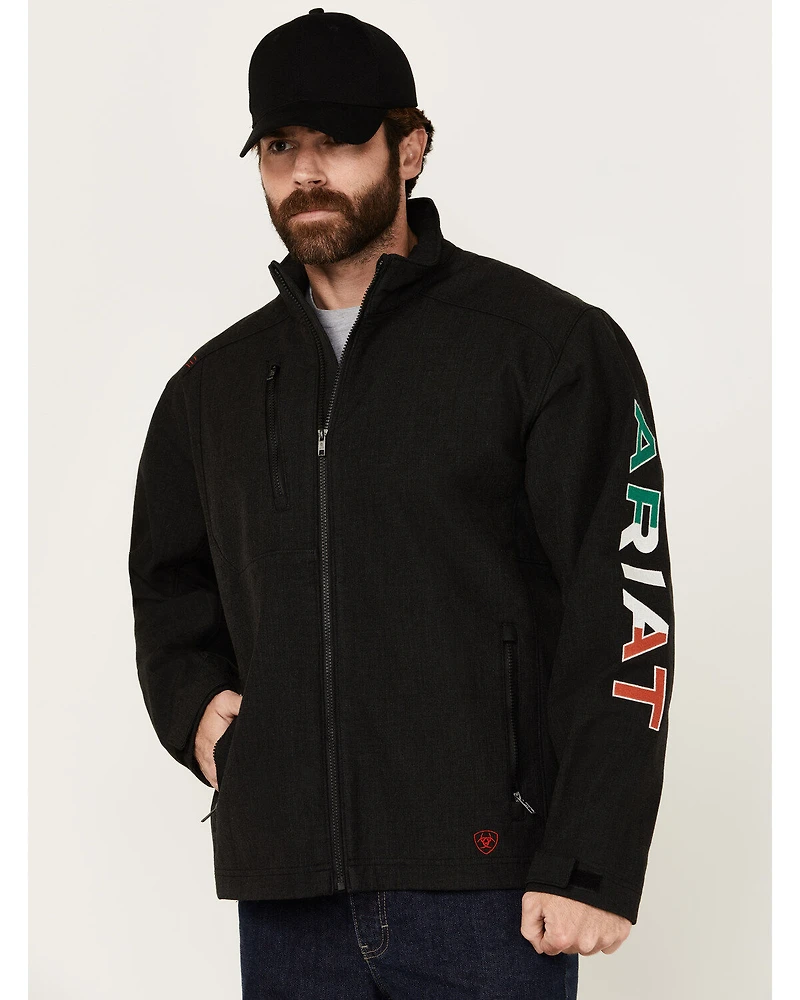 Ariat Men's FR Mexico Team Logo Softshell Jacket