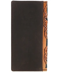 Hooey Men's Playing Cards Embossed Leather Rodeo Wallet