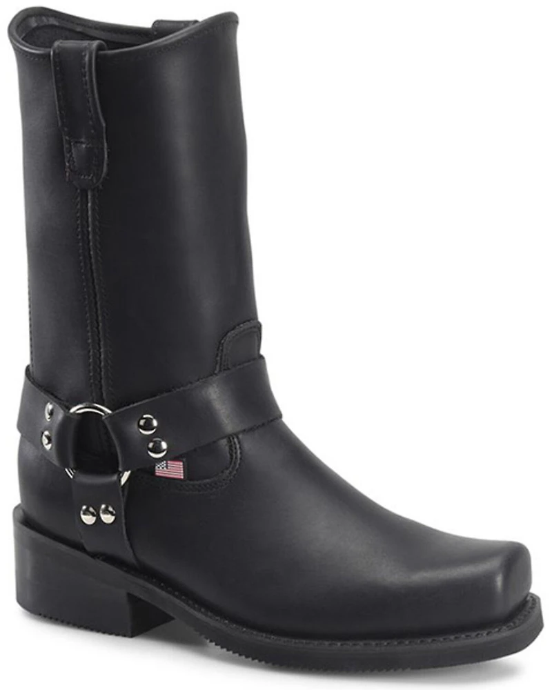 Double-H Men's Road Warrior 10" Motorcycle Boots