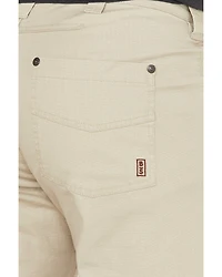 Brothers and Sons Men's Weathered Ripstop Stretch Slim Straight Pants