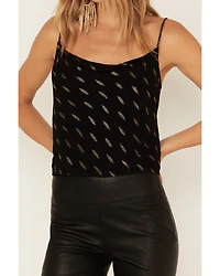 Idyllwind Women's Chico Metallic Clip Dot Cami Top