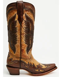Corral Women's Eagle Overlay Tall Western Boots - Snip Toe