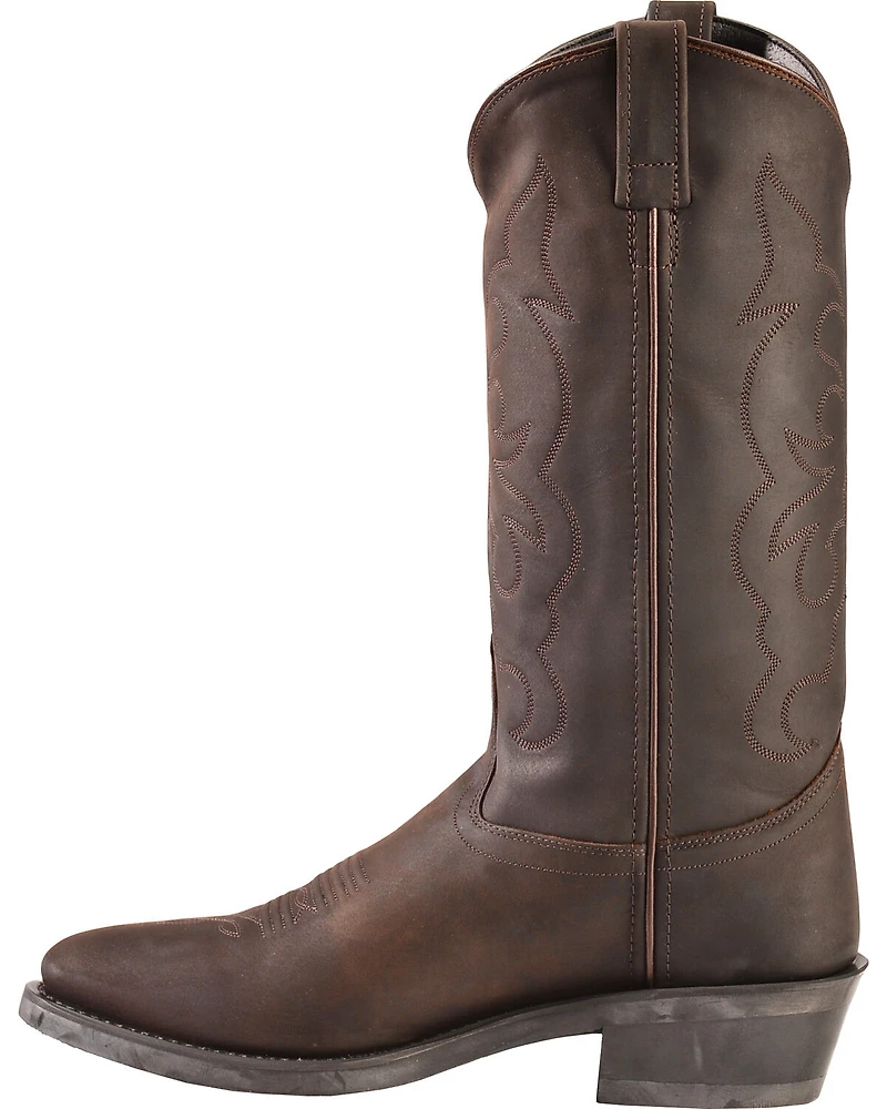 Jama Men's Trucker Cowboy 13" Work Boots