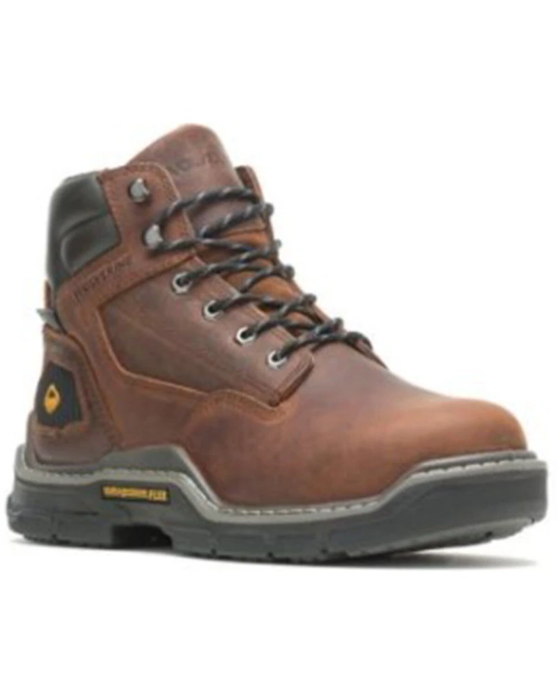 Wolverine Men's Raider DuraShock Insulated Lace-Up Work Boots - Soft Toe