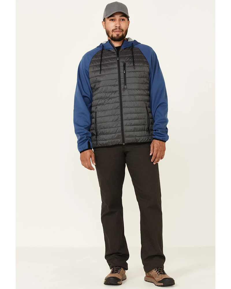 ATG by Wrangler Men's All-Terrain Outrider Zip-Front Hooded Jacket