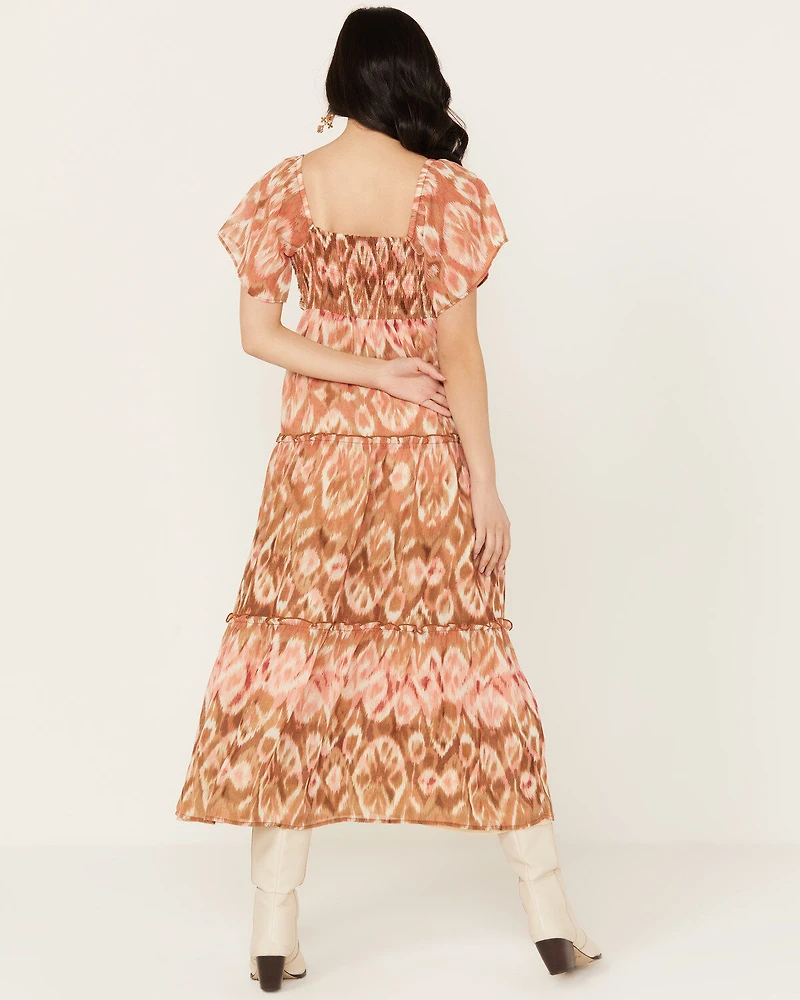 Shyanne Women's Ikat Midi Dress