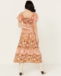 Shyanne Women's Ikat Midi Dress