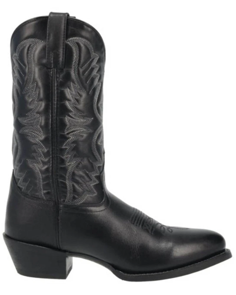 Laredo Men's Embroidered Round Toe Western Boots
