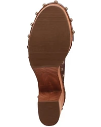 Dingo Women's Clover Wooden Sandals