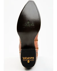 Dan Post Men's Exotic Ostrich Leg Western Boots - Snip Toe