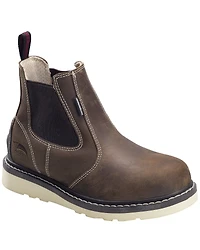 Avenger Women's Waterproof Chelsea Work Boots - Soft Toe