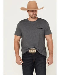 Wrangler Men's Born Free Short Sleeve Graphic T-Shirt