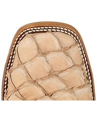 Justin Men's Ocean View Exotic Caiman Western Boots