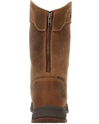 Georgia Boot Men's Athens Superlyte Waterproof Wellington Pull On Safety - Moc toe
