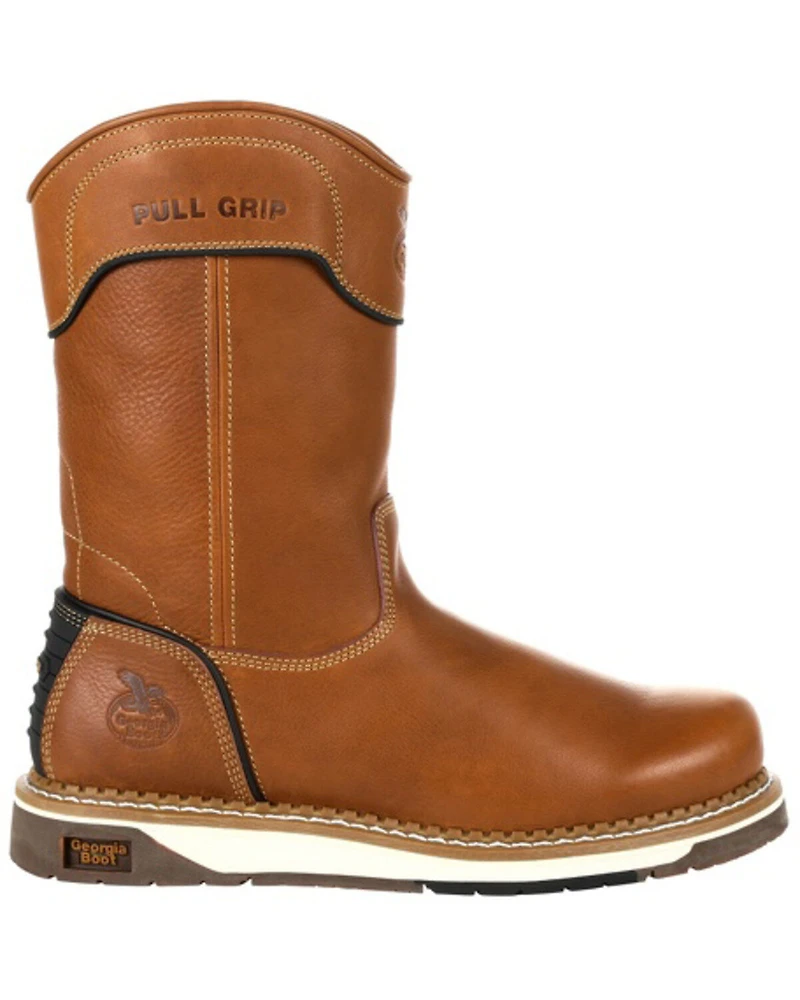 Georgia Boot Men's AMP LT Western Work Boots - Soft Toe