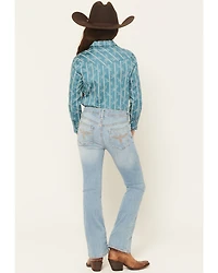Shyanne Girls' Light Wash Shayla Bootcut Stretch Denim Riding Jeans