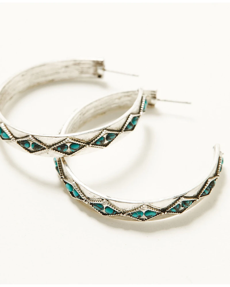 Idyllwind Women's Cecilia Hoop Earrings