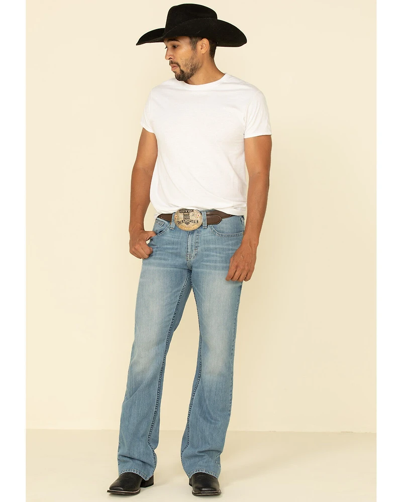 Cody James Men's Hamshackle Wash Duke Relaxed Bootcut Stretch Denim Jeans