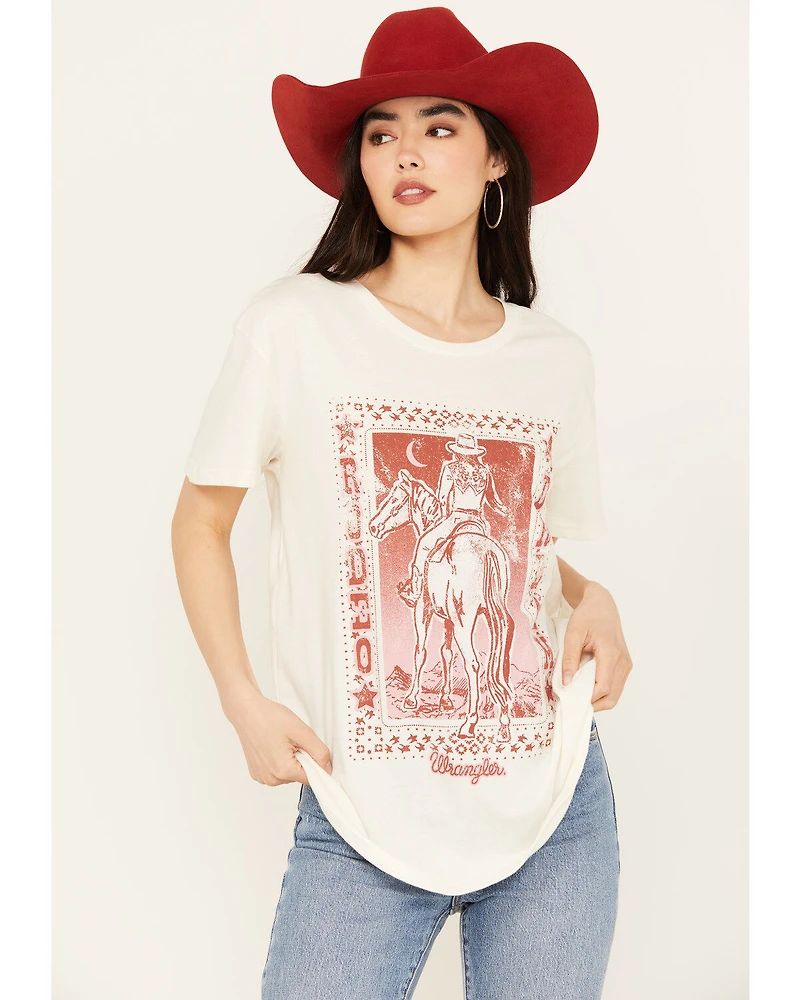 Wrangler Women's Rodeo Dream Short Sleeve Graphic Tee